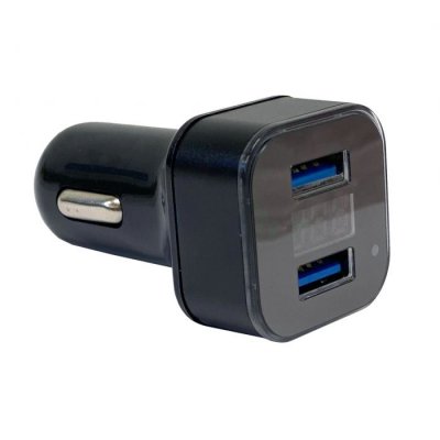 USB Snabbladdare 12-24 V - 2x USB