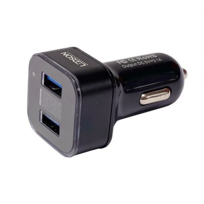 USB Snabbladdare 12-24 V - 2x USB