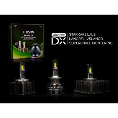 LED Strålkastarlampor Xtreme DX - LED-konvertering för bilar med xenon-/halogenstrålkastare