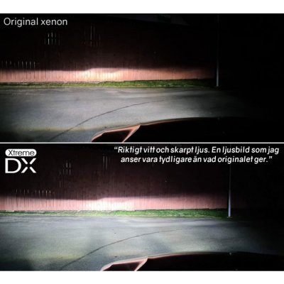 LED Strålkastarlampor Xtreme DX - LED-konvertering för bilar med xenon-/halogenstrålkastare