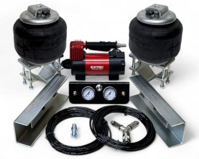 Hjälpluftfjädringskit Volkswagen Crafter RWD 2006-2016 | Dubbelkrets med kompressor