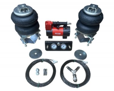 Hjälpluftfjädringskit Ford Transit RWD 2000-2006 | Dubbelkrets med kompressor