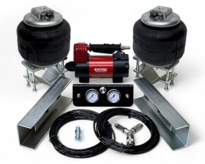 Hjälpluftfjädringskit Mercedes Sprinter 2006-2018 | Dubbelkrets med kompressor