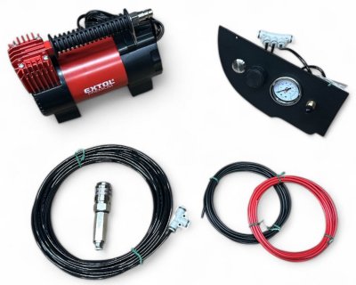 Hjälpluftfjädringskit Citroen Jumper 2006- | Enkelkrets med kompressor