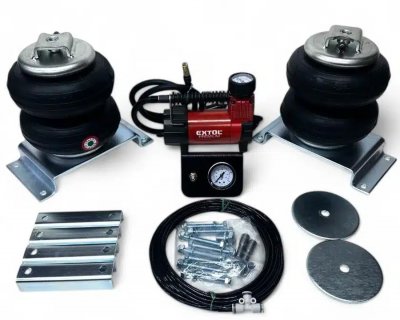 Hjälpluftfjädringskit Fiat Ducato 2002-2006 | Enkelkrets och kompressor