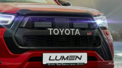 Ledrampspaket 2x Lumen SQ16 Toyota Hilux från 2024- och nyare
