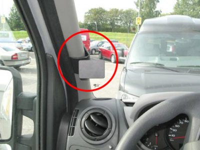 Mobilhållare Renault Master från 2010-2024