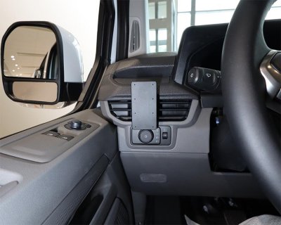 Mobilhållare Ford Custom från 2023- | Vänster om ratten