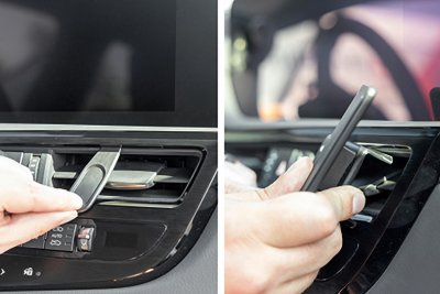 Montering av Proclip mobilhållare Lexus ES från 2021-