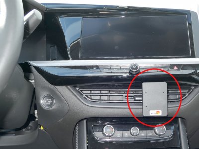 Mobilhållare Opel Grandland från 2022-