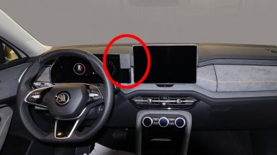 Mobilhållare Skoda Kodiaq från 2024-