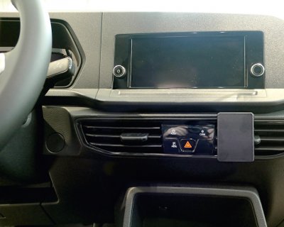 Mobilhållare till Volkswagen Caddy från 2021- | Montering till höger om ratten