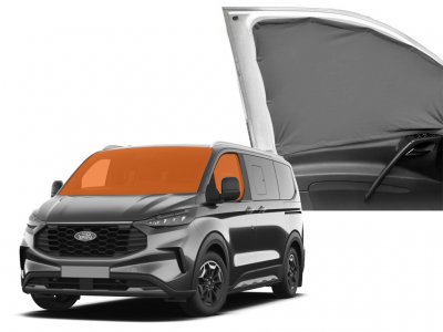 Mörkläggningsgardiner Ford Tourneo Custom från 2023- och nyare