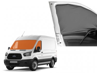 Mörkläggningsgardiner Ford Transit från 2014- och nyare