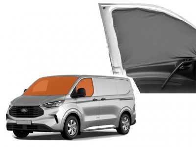 Mörkläggningsgardiner Ford Transit Custom från 2023- och nyare