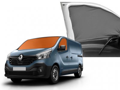 Mörkläggningsgardiner Renault Trafic från 2014- och nyare
