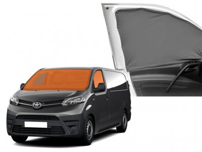 Mörkläggningsgardiner Toyota Proace från 2016- och nyare