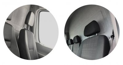 Kraftig överdragsklädsel för framsätet till Volkswagen Crafter från 2006-2016