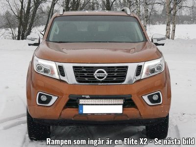 Extraljusfäste inkl. ledramp till Nissan Navara 2015-