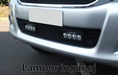 Nedre grill för inbyggnad av ST4 eller RS4 till Toyota Hilux från 2012-2015
