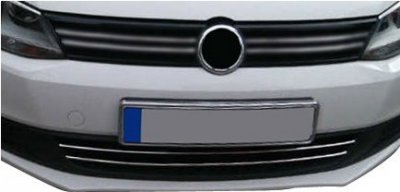 Nedre Grill i Rostfritt stål till VW Jetta 2011-
