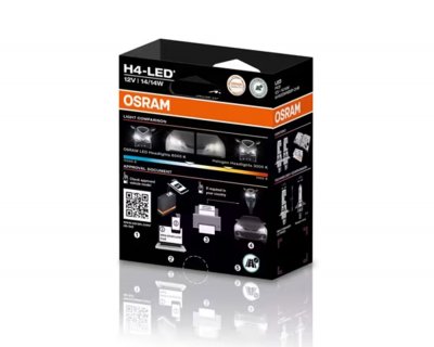 Osram Night Breaker SPEED H4 LED-konvertering till Ford Tourneo Connect 2007-2013