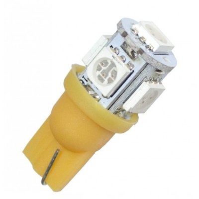 Diodlampa 12V 5xSMD W5W