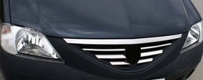 Övre grill till Dacia Logan 2009-