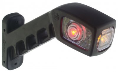 Positionsljus på gummiarm 12-24 V