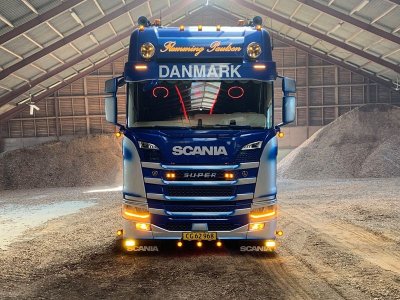 Positionsljus för LED-dimljus till Scania Next Gen från 2017-2022