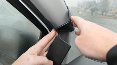 Mobilhållare till Ford Transit Custom från 2023-