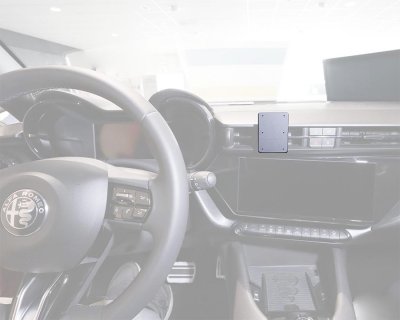 Mobilhållare Alfa Romeo Junior 2024- | Montering över mittskärmen