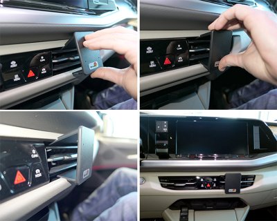 Montering av mobilhållare Volkswagen Multivan T7 från 2022-