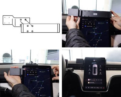 Mobilhållare Volvo EX90 2024-
