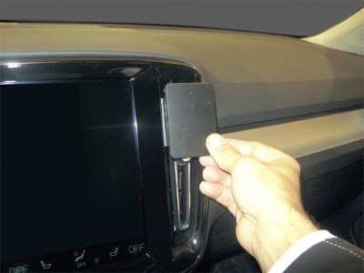Mobilhållare Proclip Volvo EX40 från 2025- | Montering till höger om mittskärmen