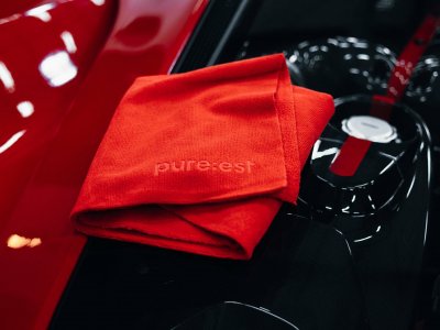 Pureest Allrengöringsduk 65x60 cm - Röd