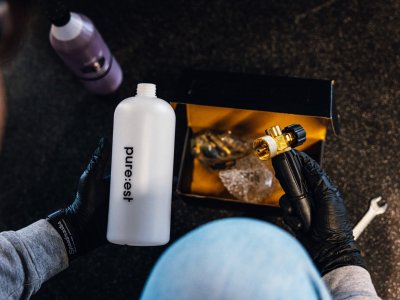 Pureest foam lance inklusive adaptrar