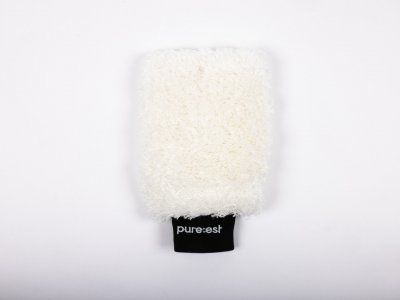 Pureest tvätthandske - Vit