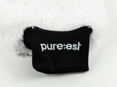 Pureest tvätthandske - Vit