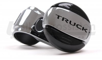 Rattknopp med motivet "Truck" i Svart plast/metall