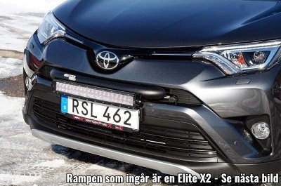 Extraljusfäste inkl. ledramp till Toyota RAV4 2016-