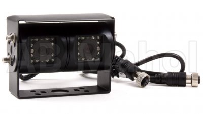 Backkamera RC40. Trådbunden kamera med 2 kameralinser.