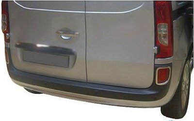 Reflexdetalj bak i Rostfritt stål till Mercedes-Benz Citan 2013-
