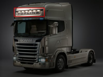Skyltbelysning Reklamplatsbelysning Scania