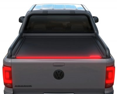 Tessera Roll+ E-KIT Rolltop Volkswagen Amarok från 2011-2020 med Canyon flakbåge