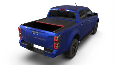 Rolltop Isuzu D-Max från 2020- och nyare | Dubbelhytt | För bilar utan original flakbåge