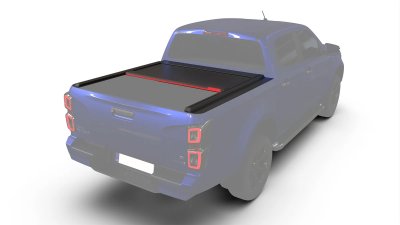Rolltop Isuzu D-Max från 2020- och nyare | Dubbelhytt | För bilar utan original flakbåge