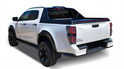 Rolltop Isuzu D-Max från 2020- och nyare | Dubbelhytt | För bilar med original flakbåge