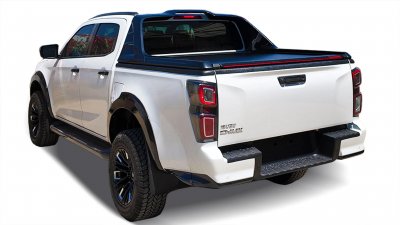 Rolltop Isuzu D-Max från 2020- och nyare | Dubbelhytt | För bilar med original flakbåge