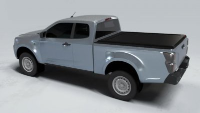 Rolltop Isuzu D-Max från 2020- och nyare | Space Cab